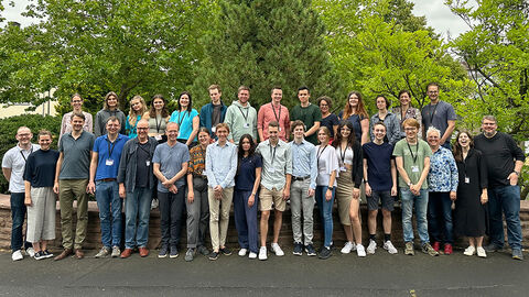 Die Teilnehmer*innen am Thesenworkshop 2023 Gruppenbild der Teilnehmer*innen am Thesenworkshop 2023