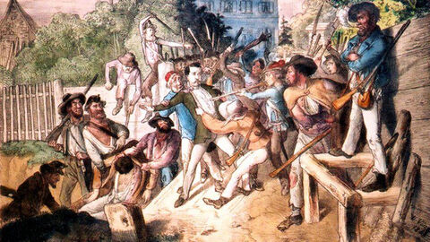 Ermordung der Abgeordneten Hans von Auerswald und Felix von Lichnowsky Ermordung der Abgeordneten Hans von Auerswald und Felix von Lichnowsky